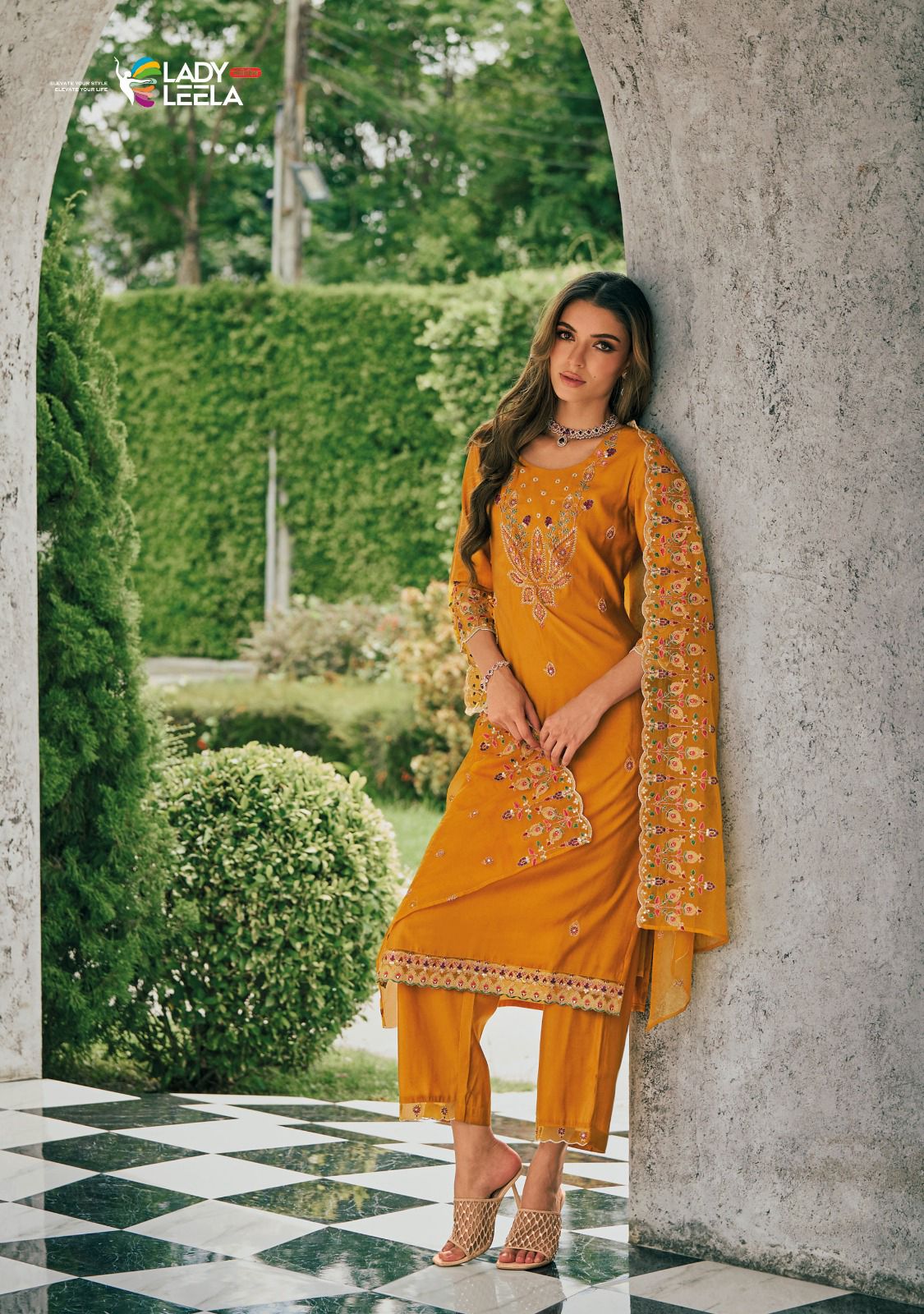 Raabta By Lady Leela Viscose Readymade Suits Catalog